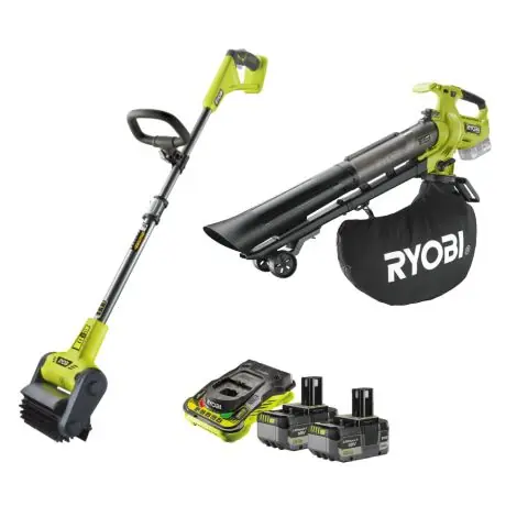 Fynd Ryobi RY18PCB+RY18BVXA+RC18150 Trädgårdspaket